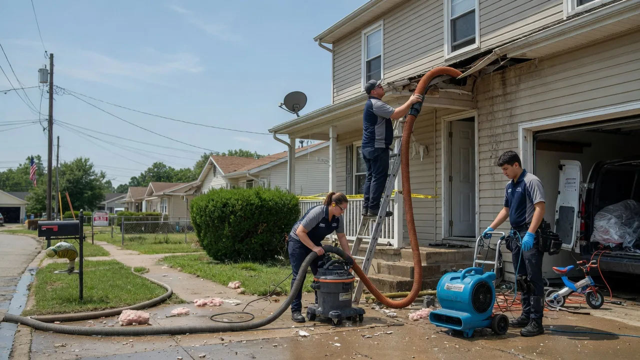 Water Damage Restoration in Garfield, KS near me